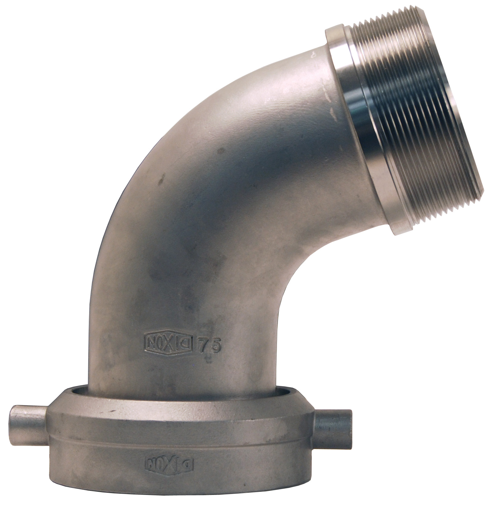 RAILROAD TANK CAR CONNECTION X CAM & GROOVE ADAPTER ELBOW